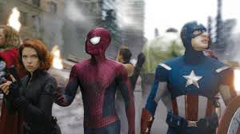 Spidey with Avengers