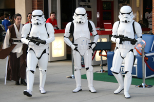 Stormtroopers take prisioner