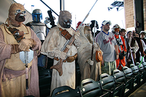 characters stand