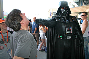 Vader chokes fan